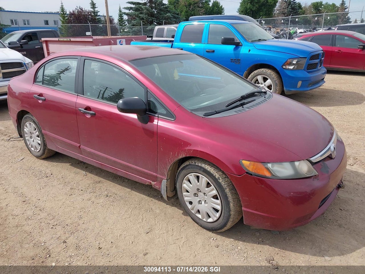 2007 HONDA CIVIC DX thumbnail 2