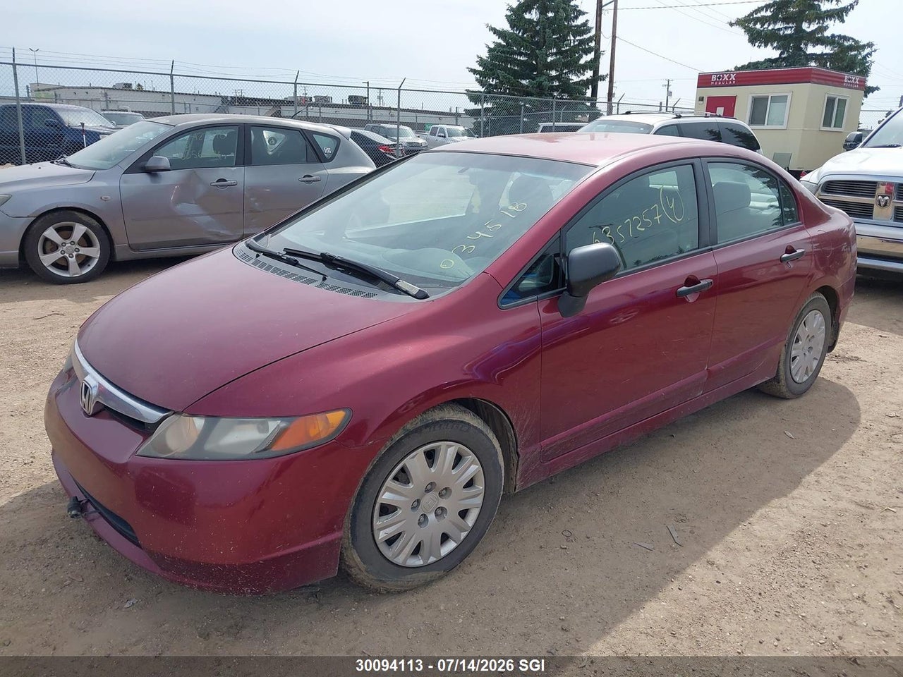 2007 HONDA CIVIC DX thumbnail 3