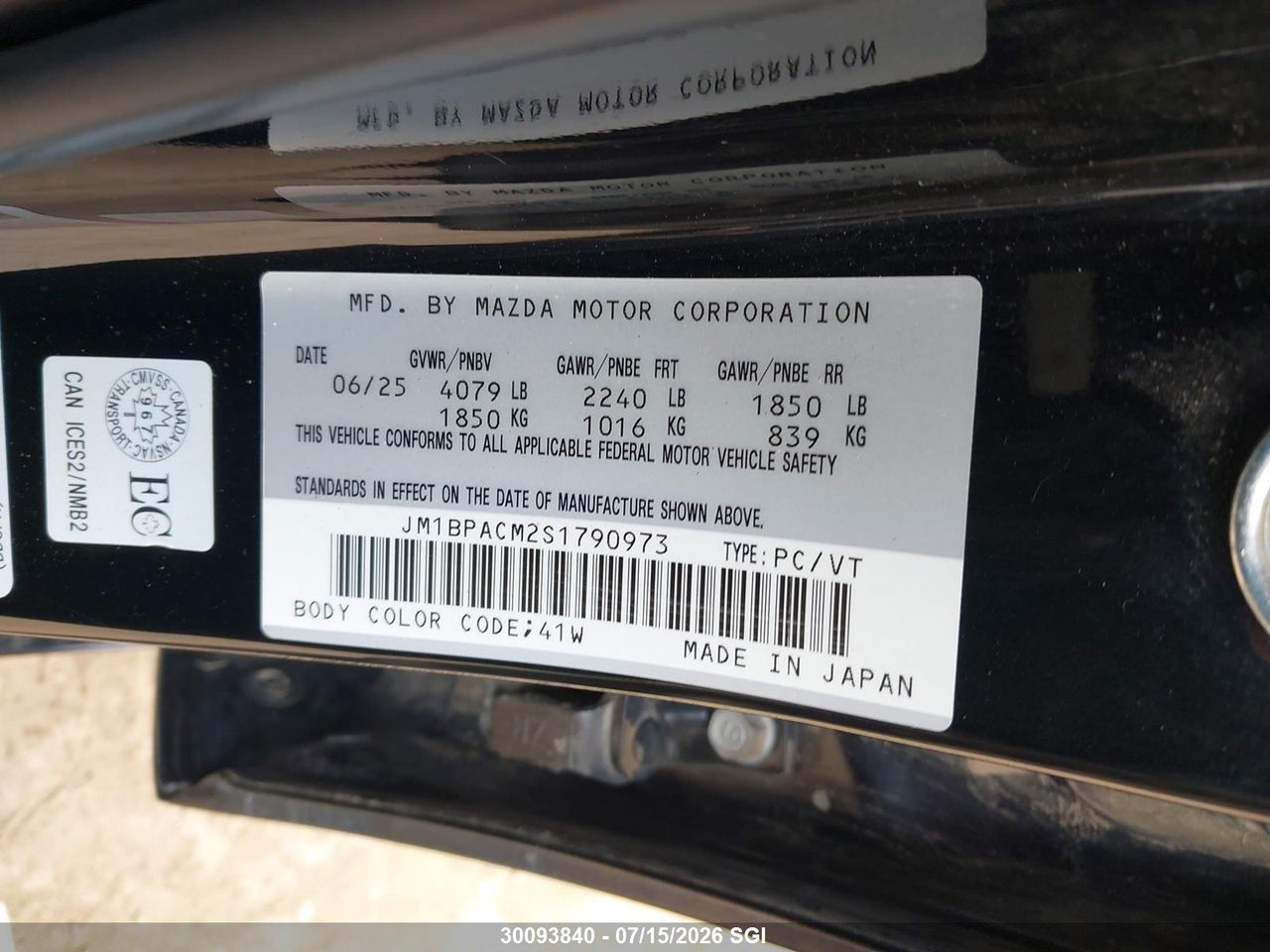 2025 MAZDA 3 PREFERRED thumbnail 10