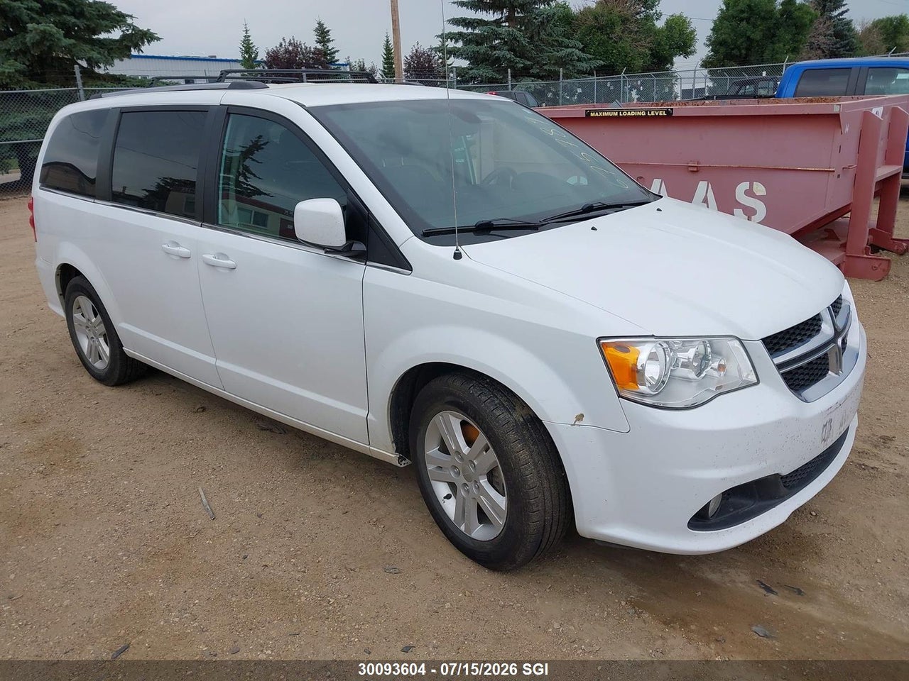 2019 DODGE GRAND CARAVAN SE thumbnail 2