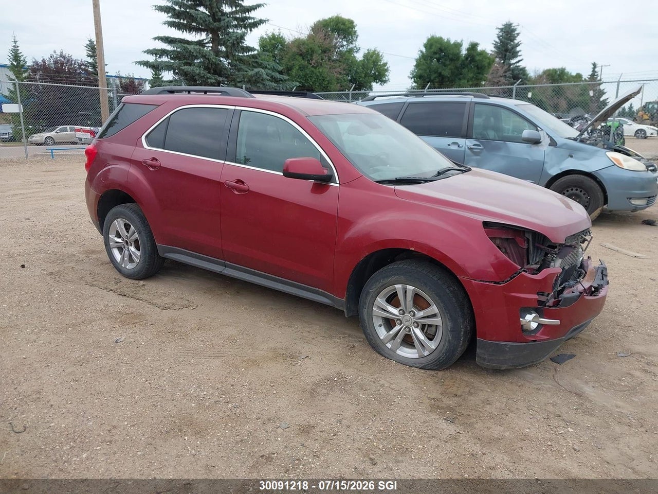 2012 CHEVROLET EQUINOX LT thumbnail 2