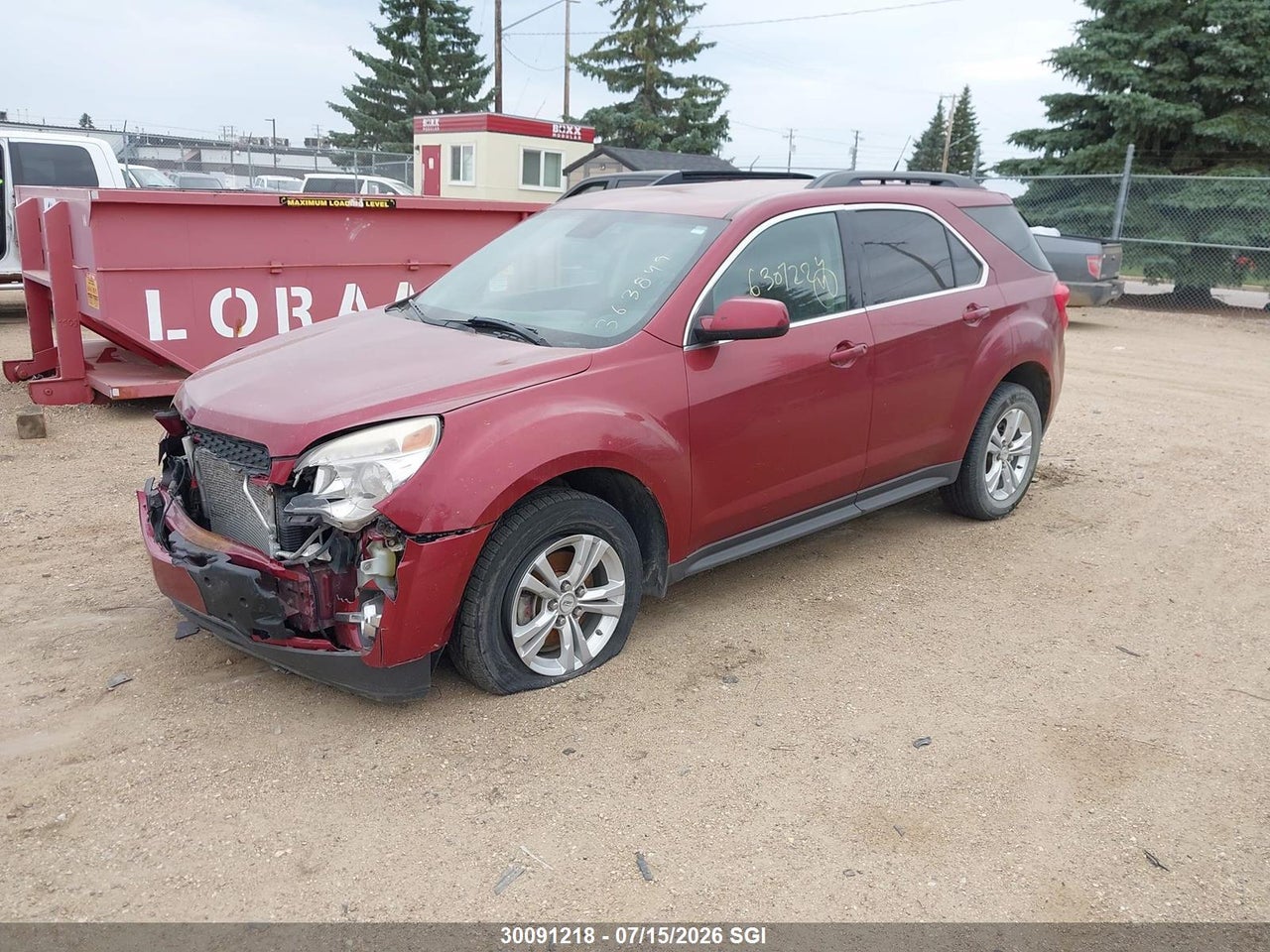 2012 CHEVROLET EQUINOX LT thumbnail 3