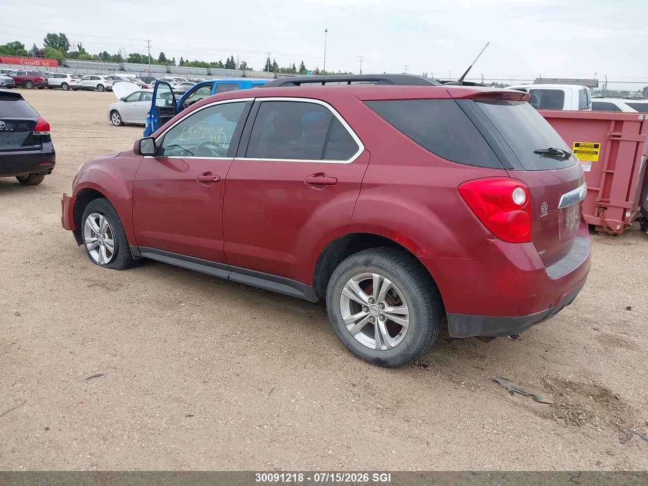 2012 CHEVROLET EQUINOX LT thumbnail 4