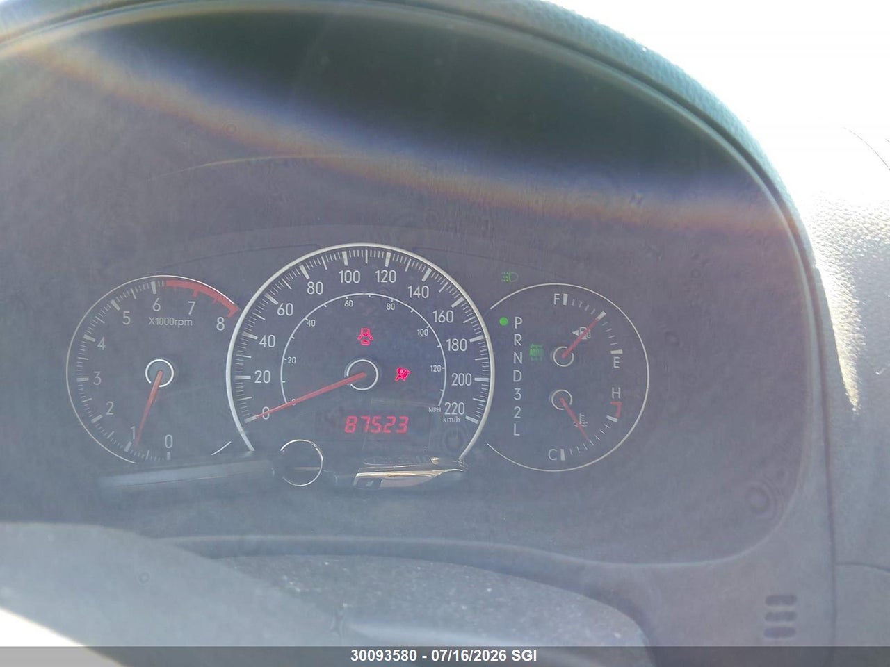 2009 SUZUKI SX4 TOURING thumbnail 8