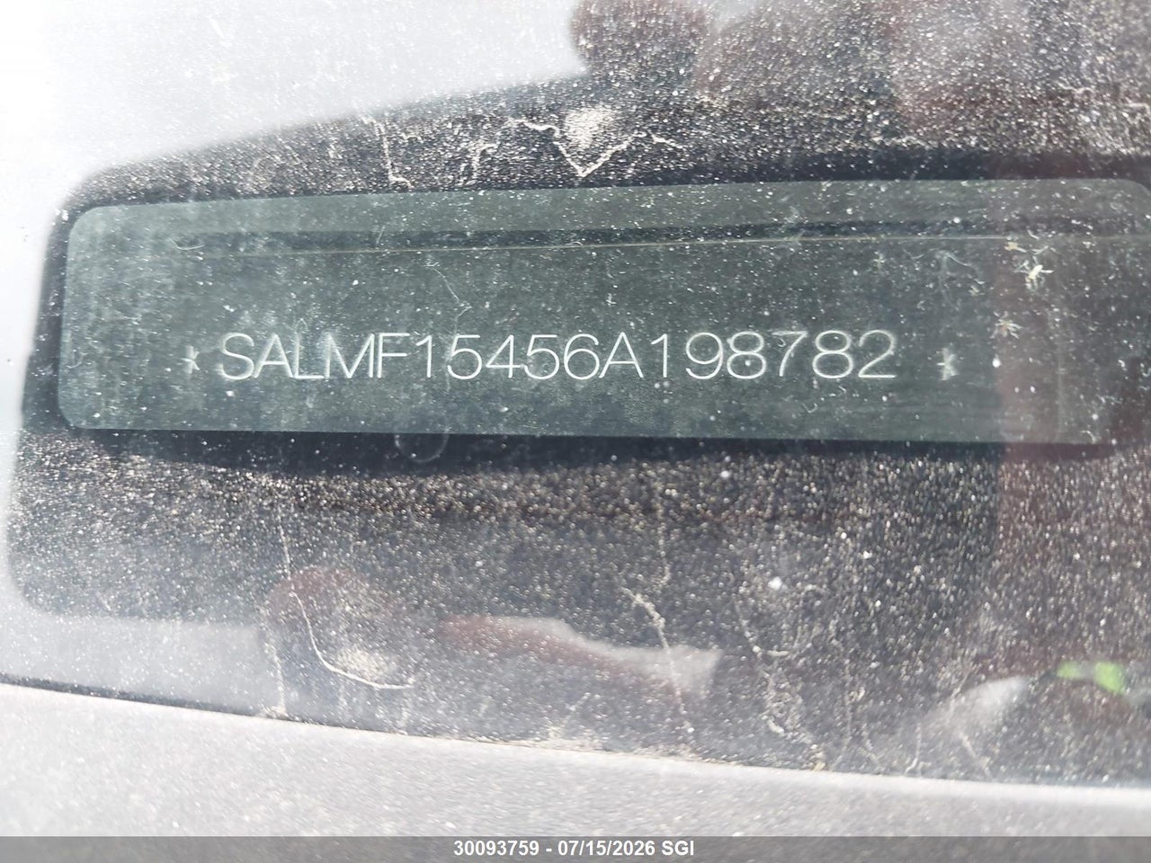 2006 LAND ROVER RANGE ROVER HSE thumbnail 10