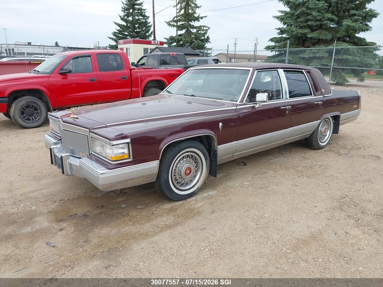 1990 CADILLAC BROUGHAM thumbnail 3