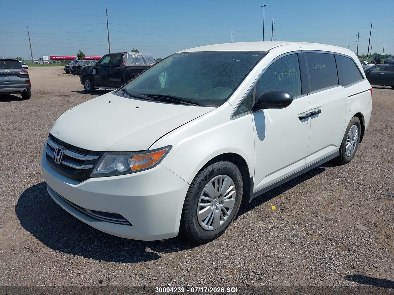 2014 HONDA ODYSSEY thumbnail 3