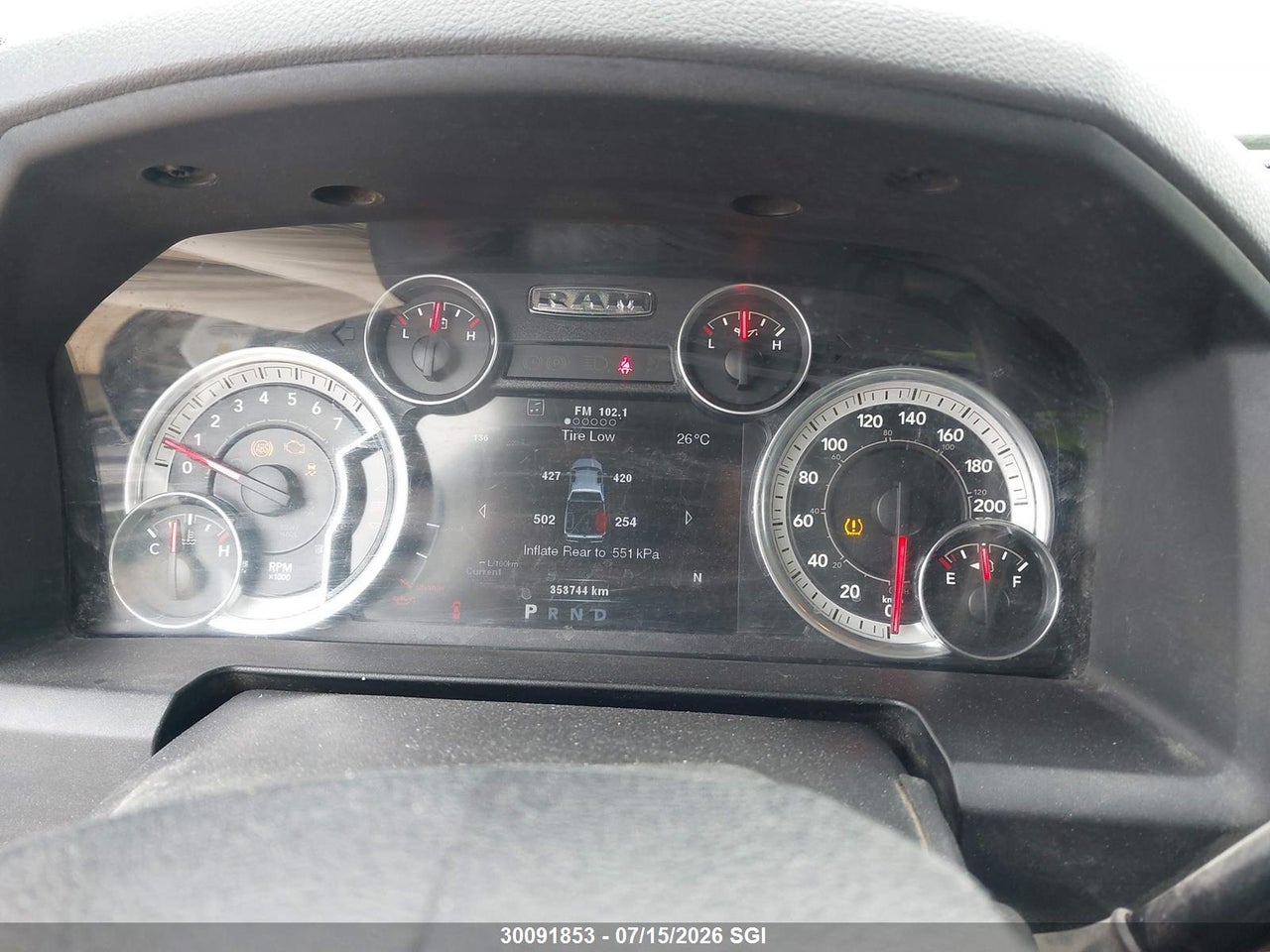 2014 RAM 2500 SLT thumbnail 8