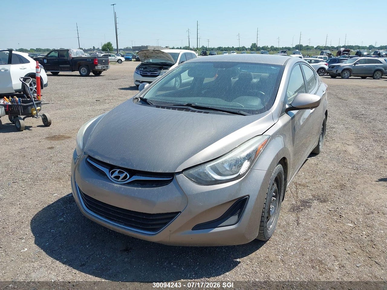 2014 HYUNDAI ELANTRA SE/SPORT/LIMITED thumbnail 3