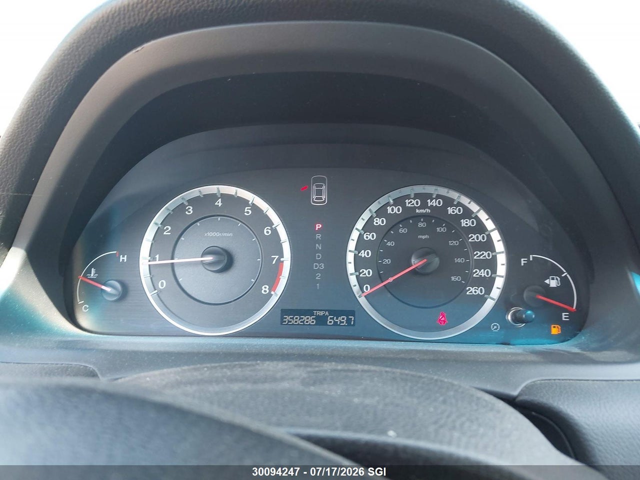 2008 HONDA ACCORD EXL thumbnail 8