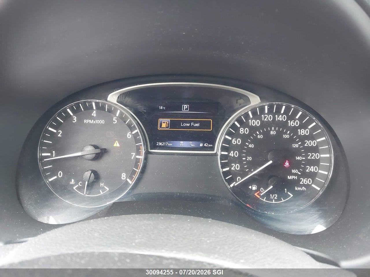 2017 NISSAN ALTIMA 2.5/S/SV/SL/SR thumbnail 8