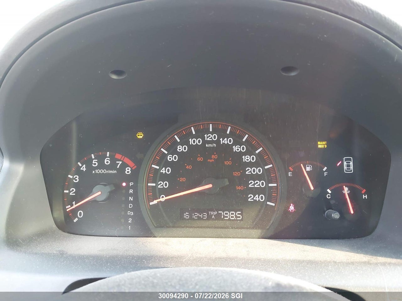 2005 HONDA ACCORD EX thumbnail 8