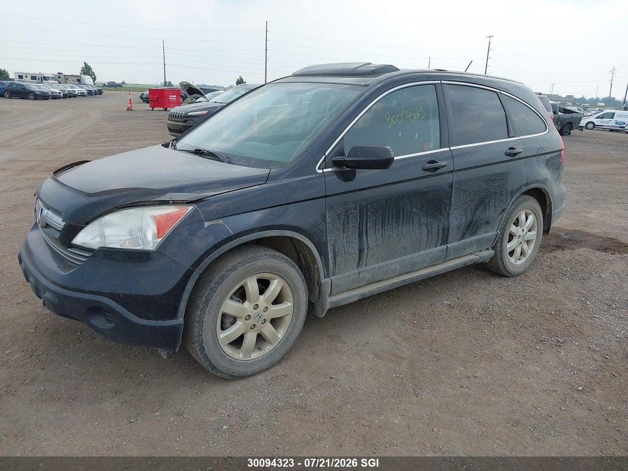 2008 HONDA CR-V EX thumbnail 3