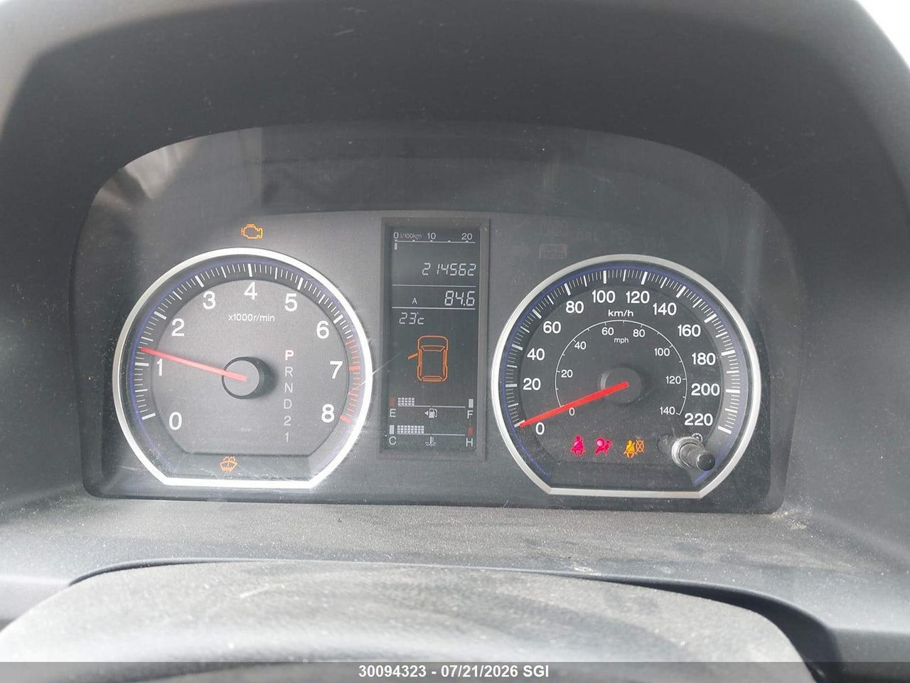 2008 HONDA CR-V EX thumbnail 8