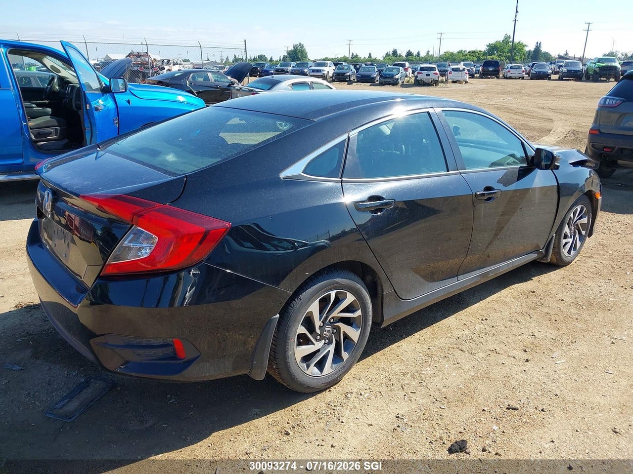 2017 HONDA CIVIC EX thumbnail 5