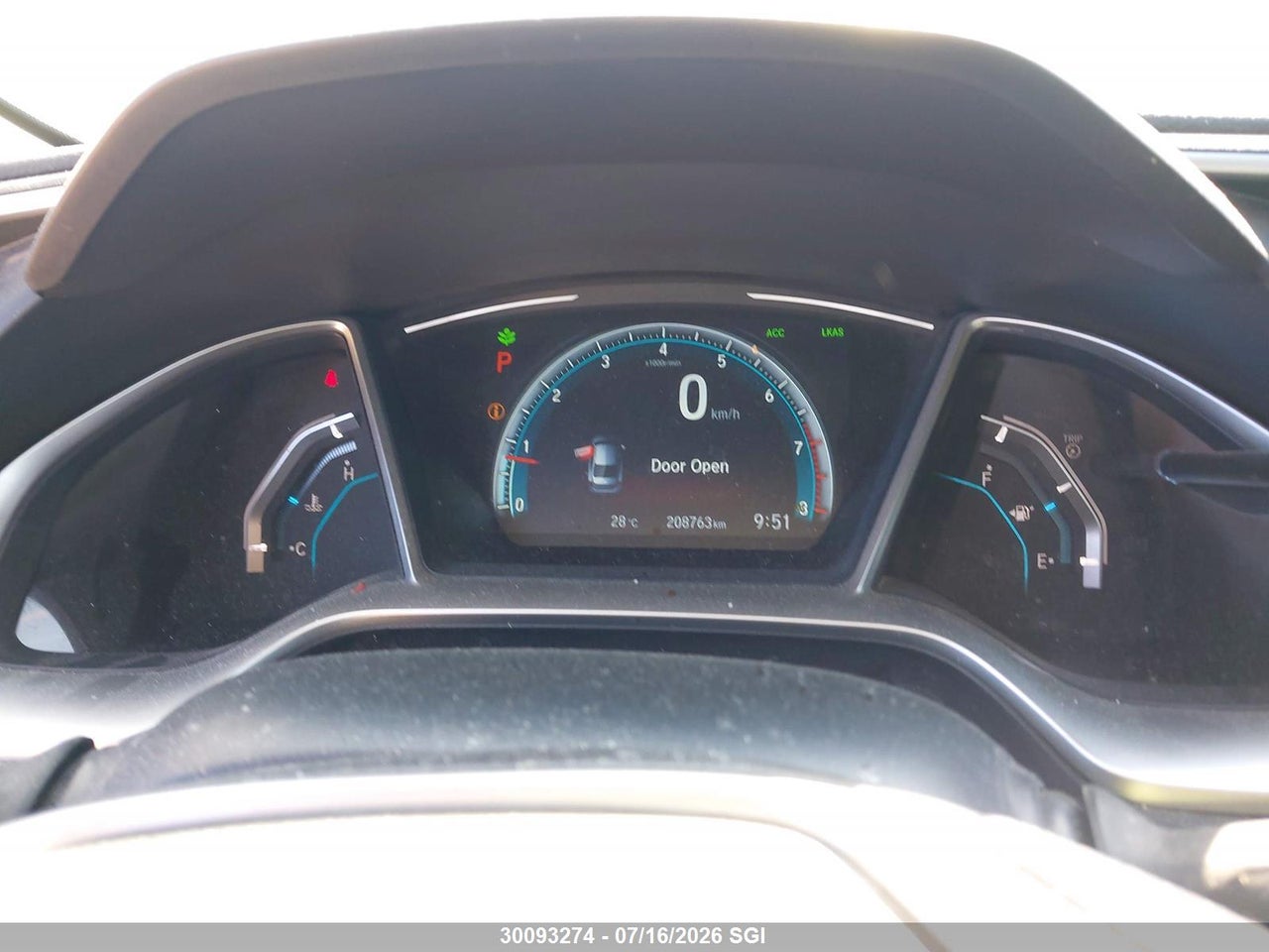 2017 HONDA CIVIC EX thumbnail 8