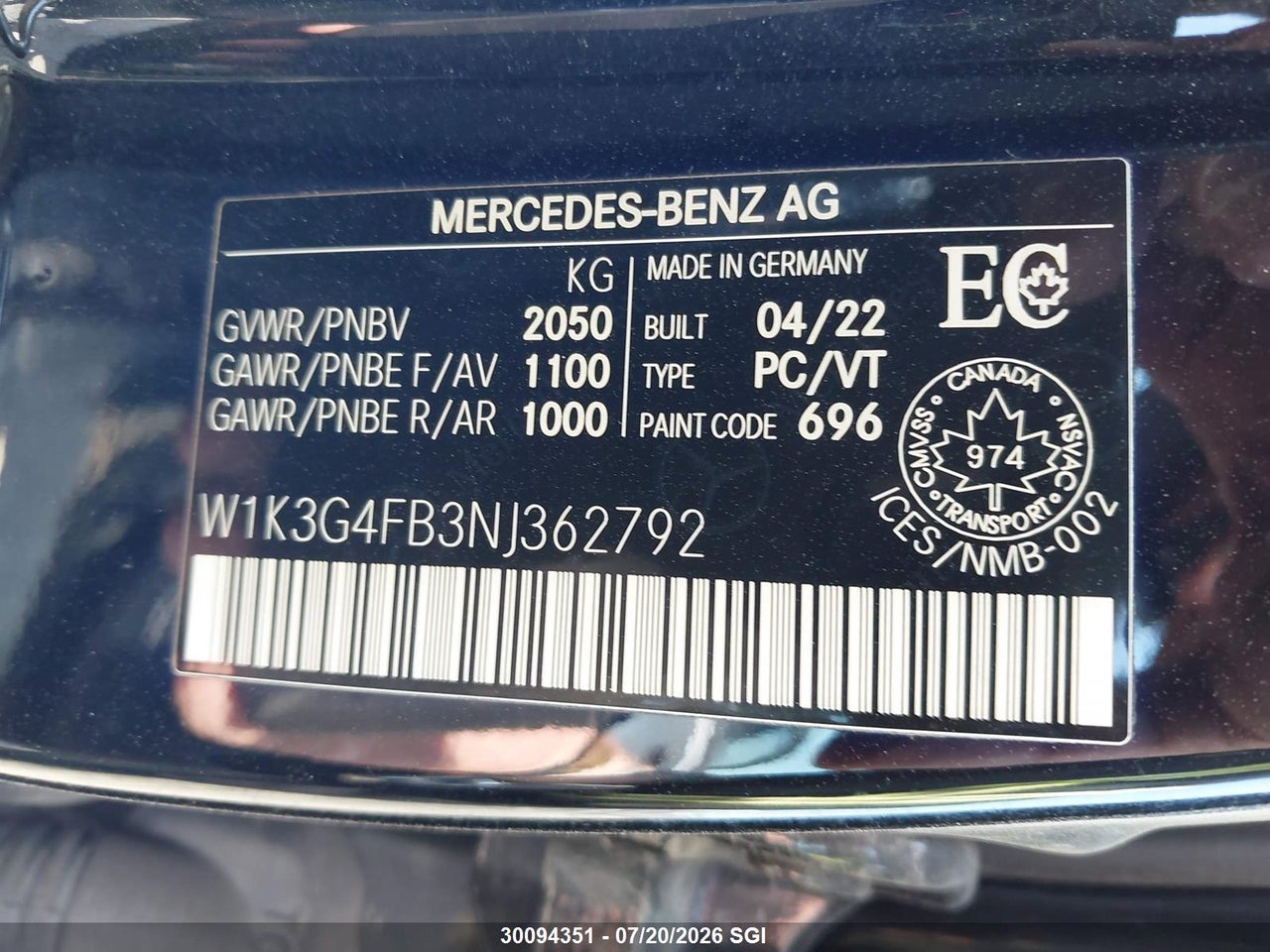 2022 MERCEDES BENZ A 220 4MATIC thumbnail 10