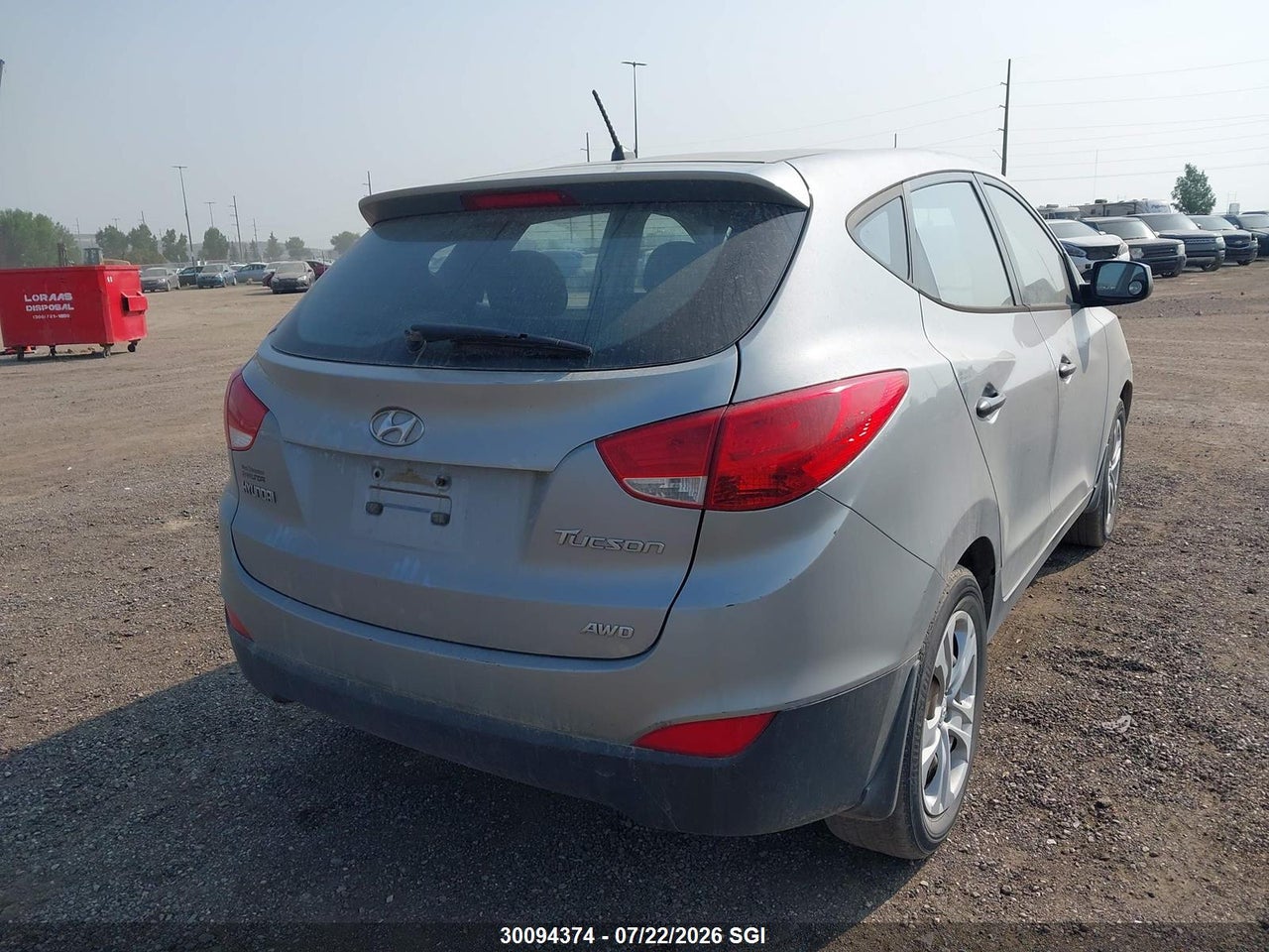 2012 HYUNDAI TUCSON GL thumbnail 5