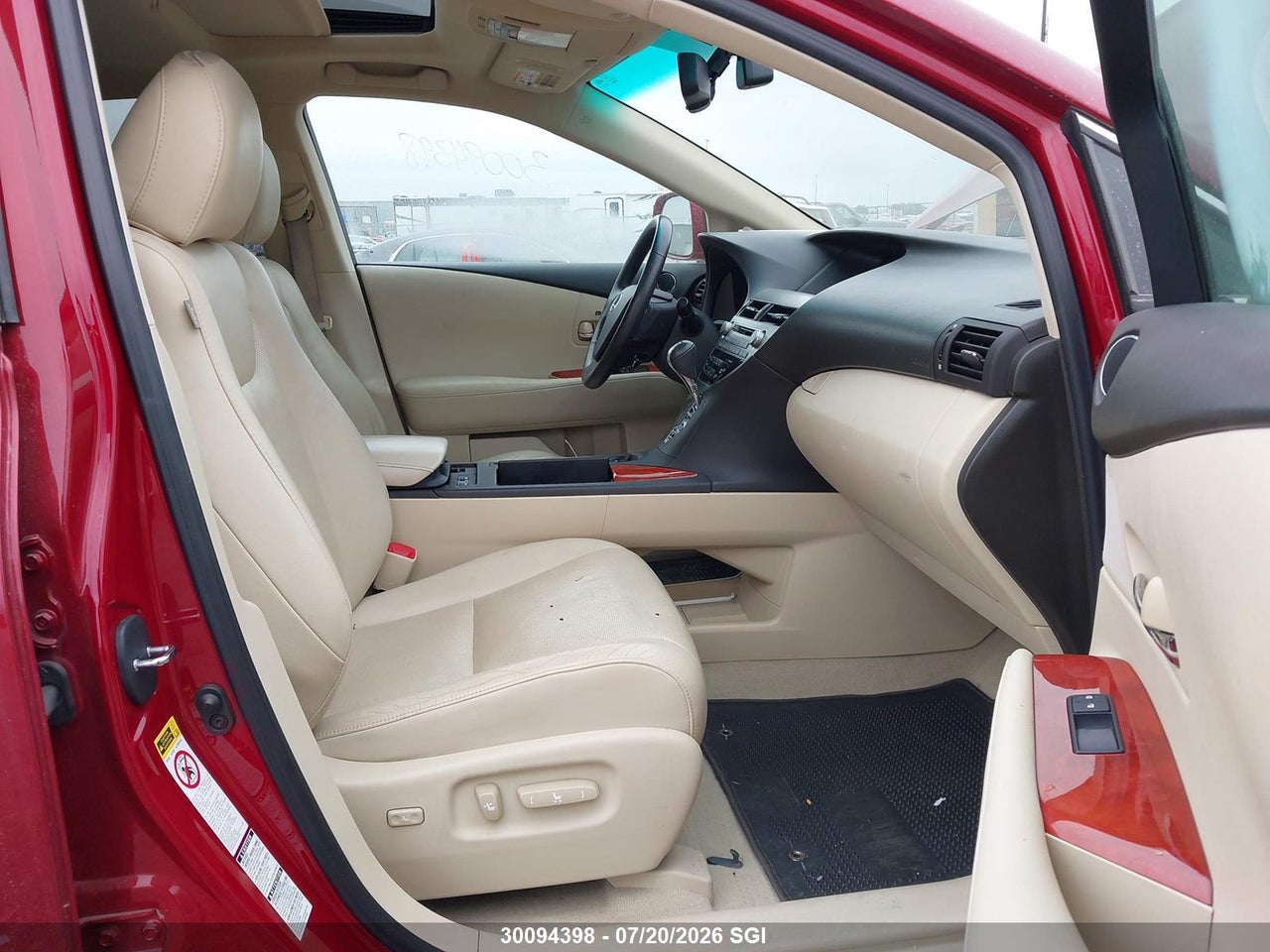 2010 LEXUS RX 350 thumbnail 6