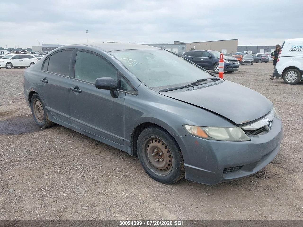 2009 HONDA CIVIC DX thumbnail 2