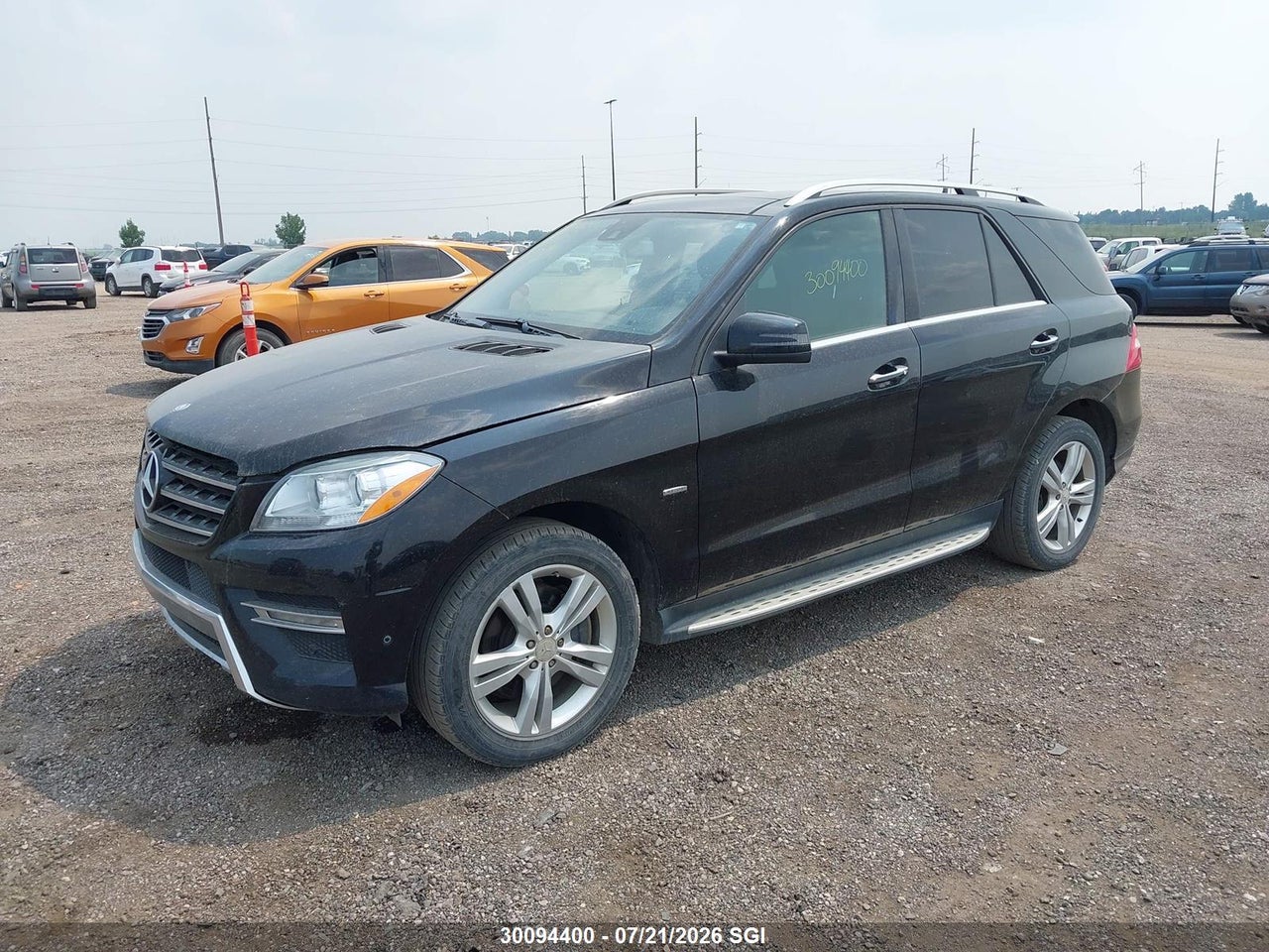 2012 MERCEDES BENZ ML 350 BLUETEC thumbnail 3