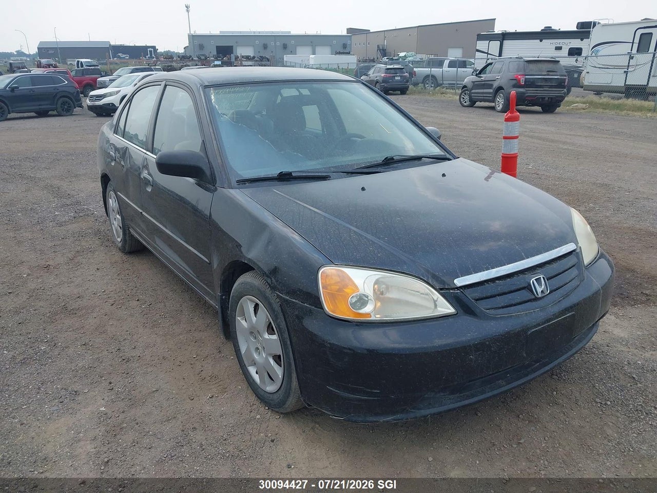 2002 HONDA CIVIC LX thumbnail 2