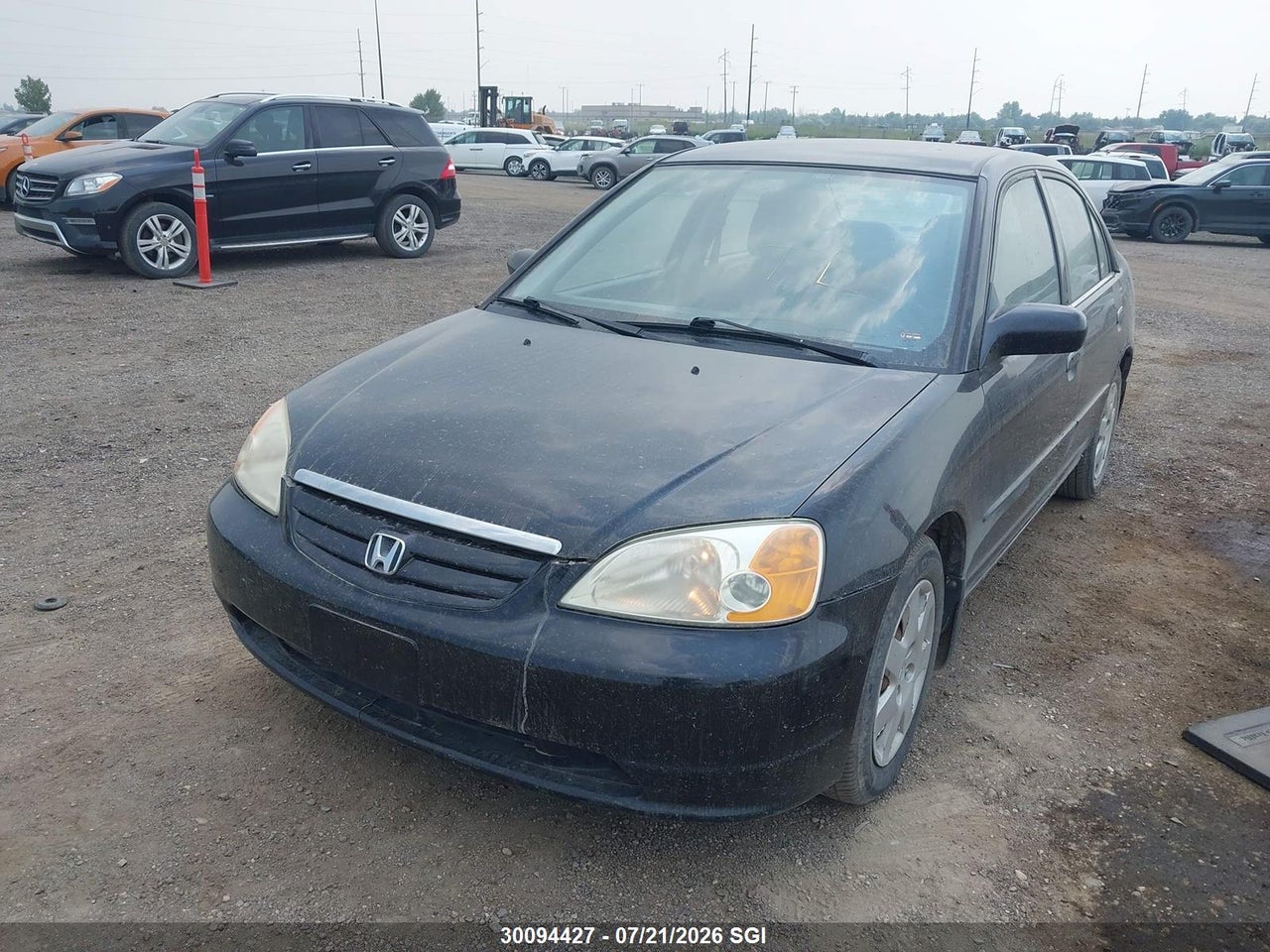 2002 HONDA CIVIC LX thumbnail 3