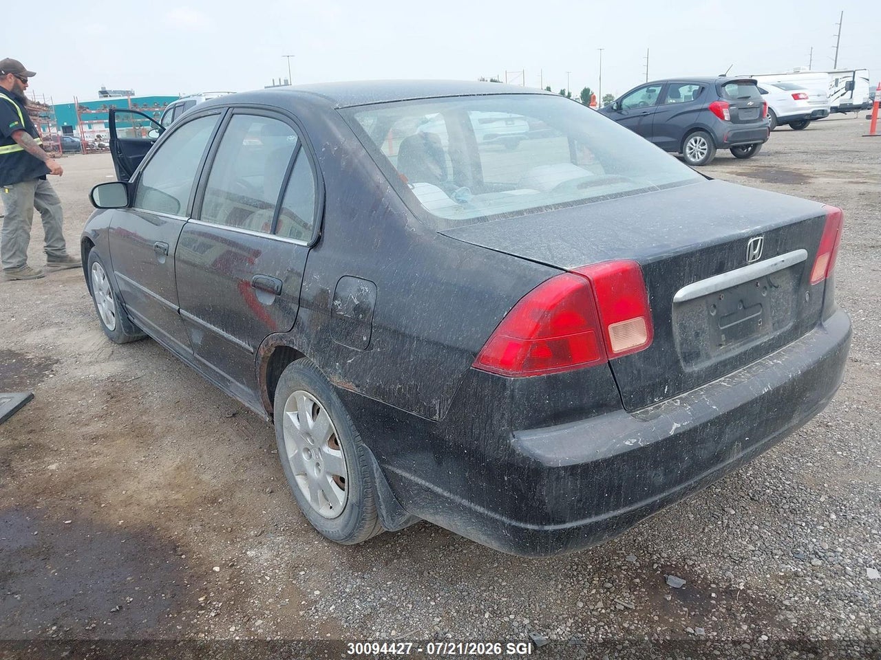 2002 HONDA CIVIC LX thumbnail 4