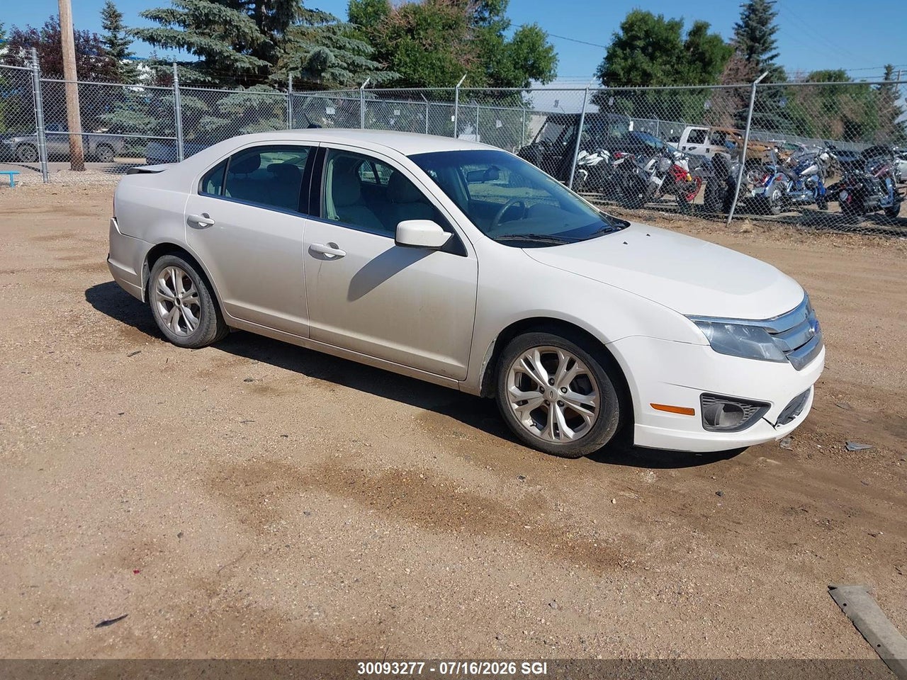 2012 FORD FUSION SE thumbnail 2