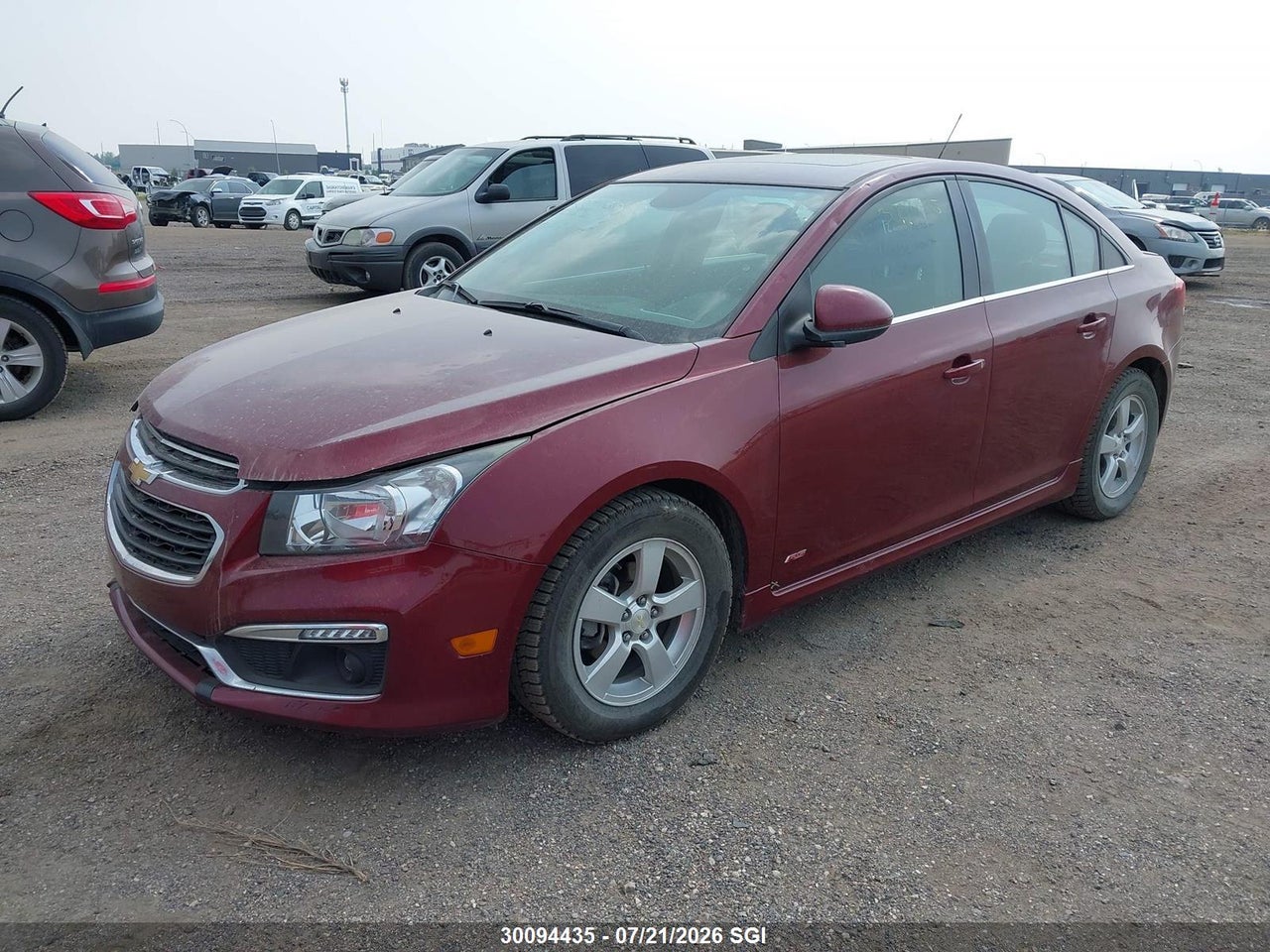 2015 CHEVROLET CRUZE LT thumbnail 3
