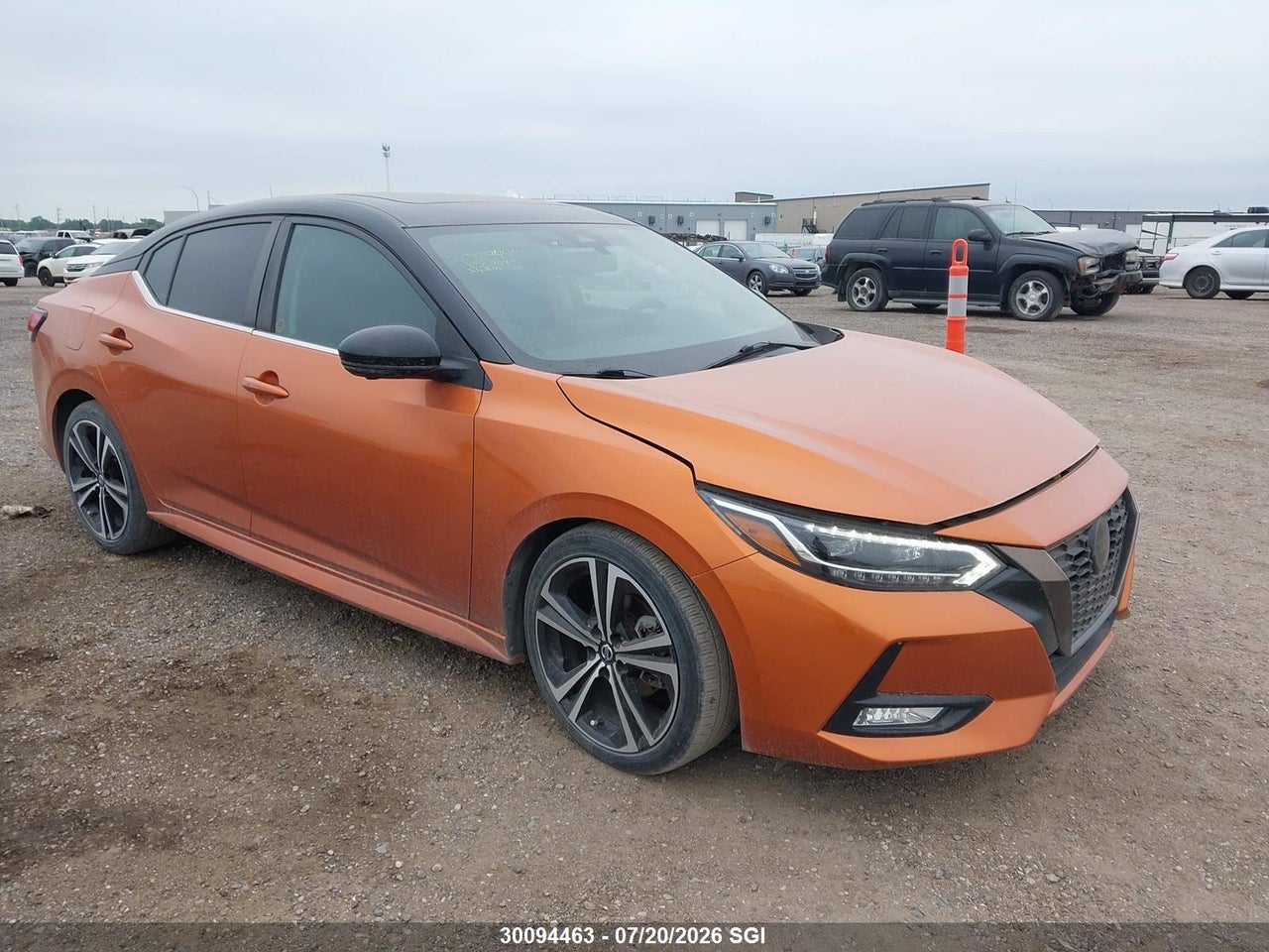 2020 NISSAN SENTRA SR thumbnail 2