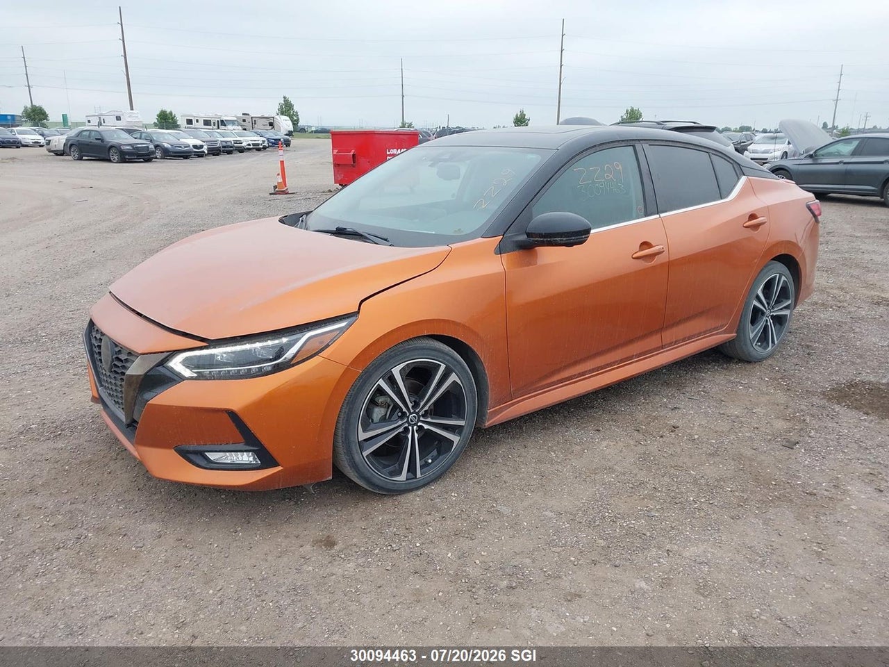 2020 NISSAN SENTRA SR thumbnail 3