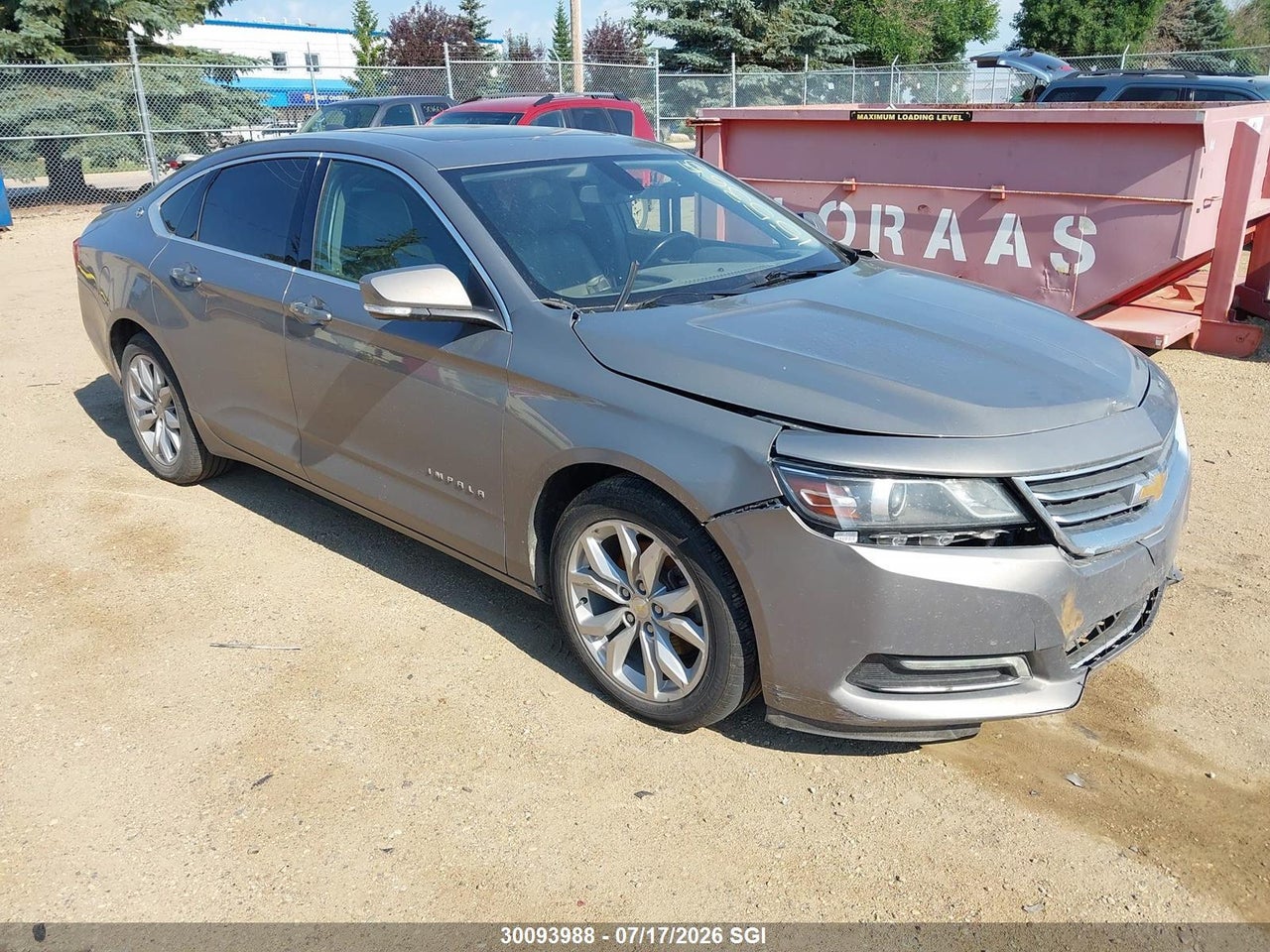 2018 CHEVROLET IMPALA LT thumbnail 2