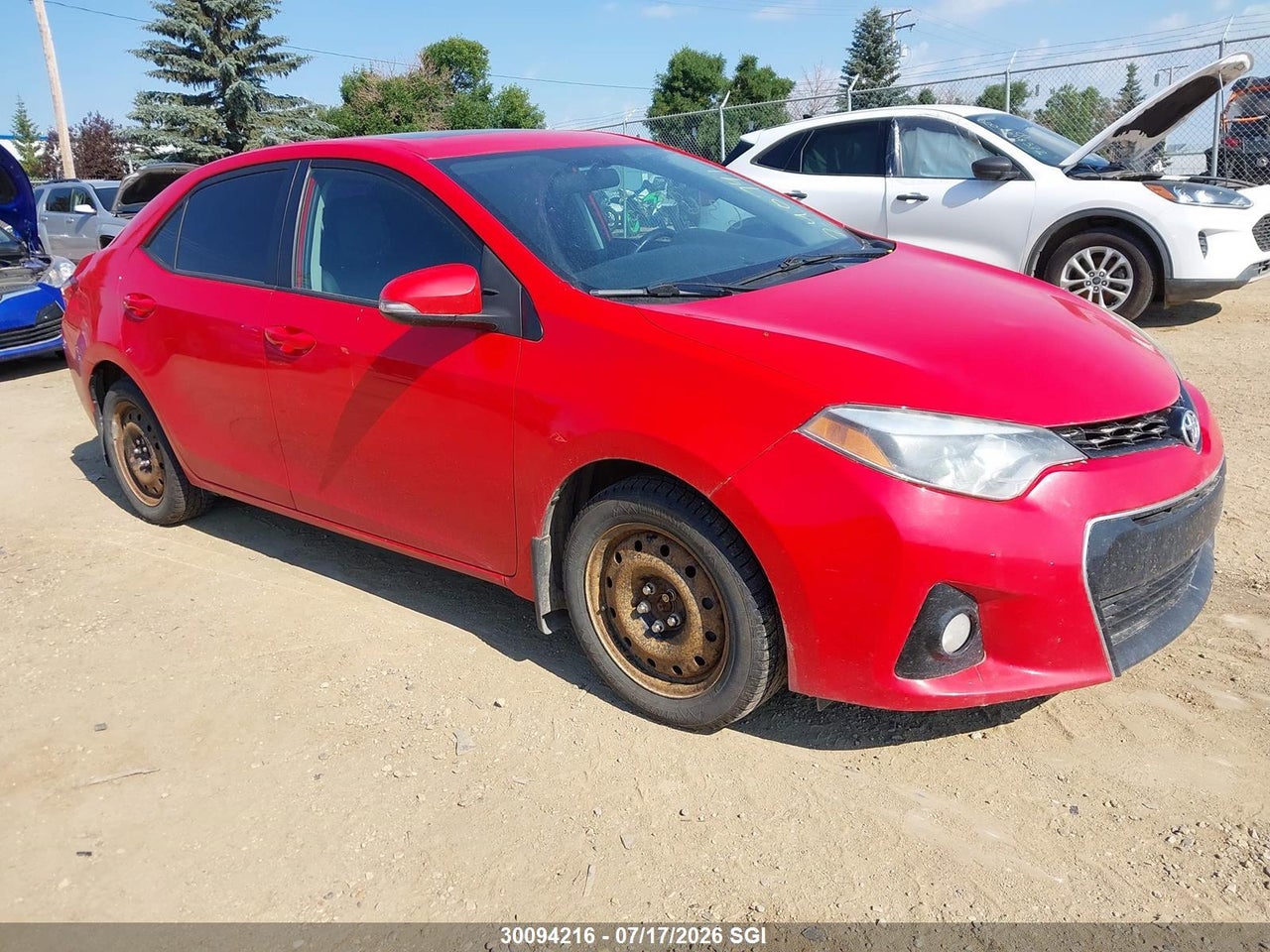 2015 TOYOTA COROLLA L/LE/LE PLS/PRM/S/S PLS thumbnail 2
