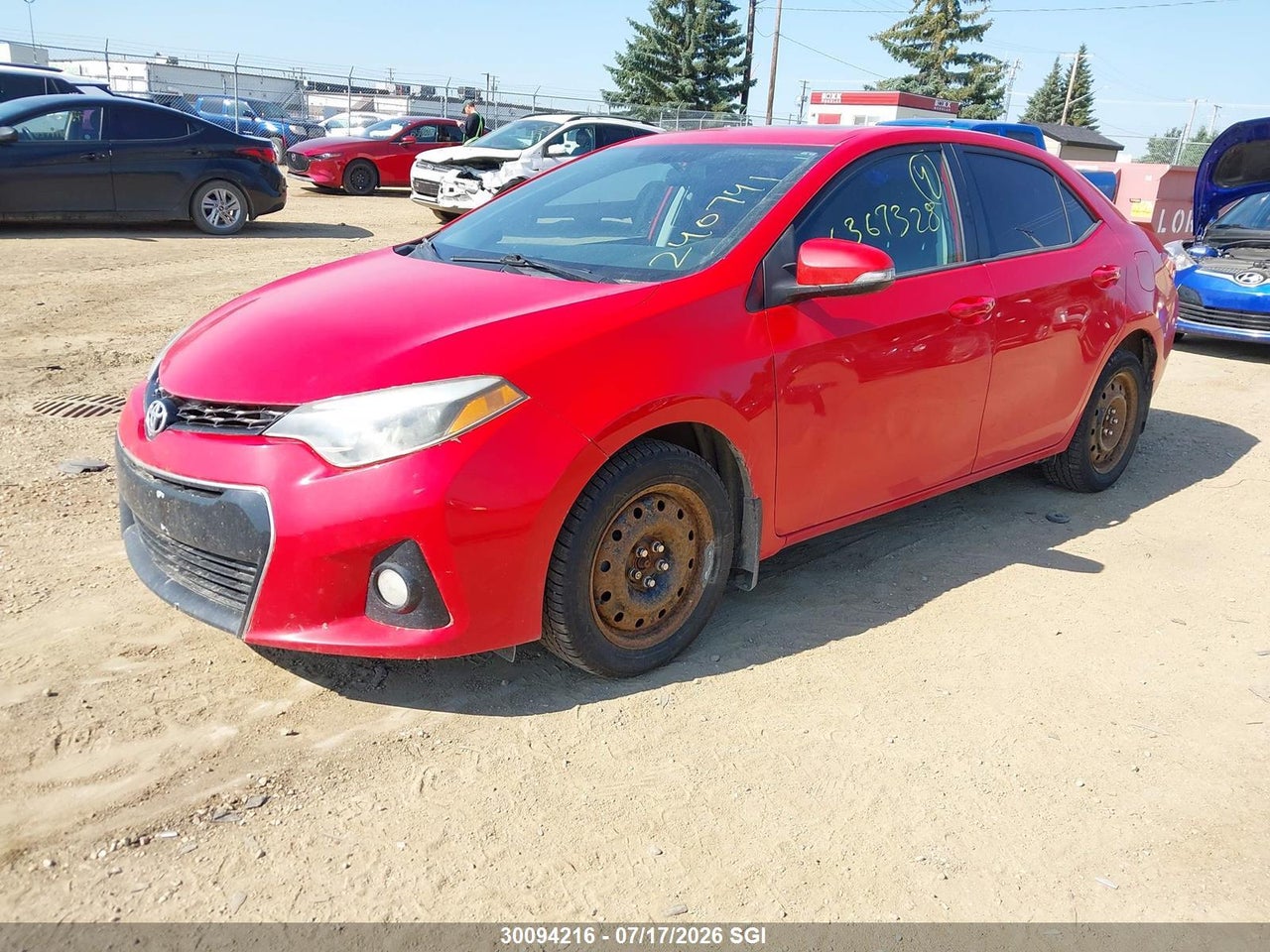 2015 TOYOTA COROLLA L/LE/LE PLS/PRM/S/S PLS thumbnail 3