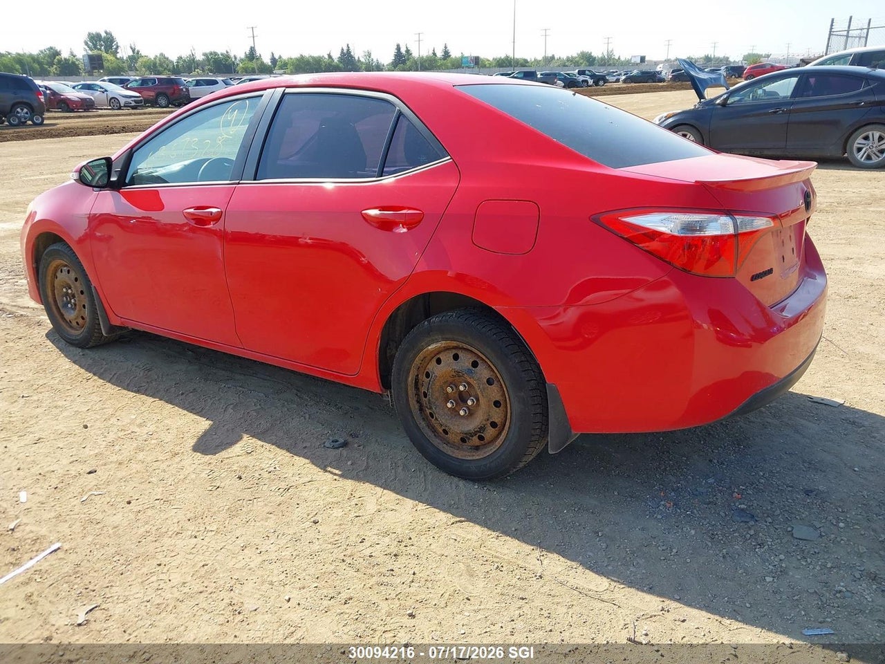 2015 TOYOTA COROLLA L/LE/LE PLS/PRM/S/S PLS thumbnail 4