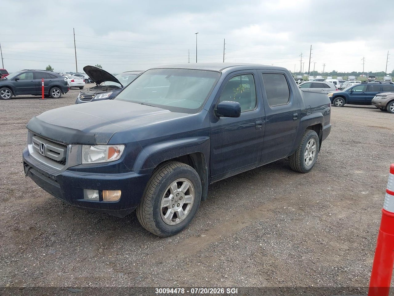 2010 HONDA RIDGELINE RTL thumbnail 3