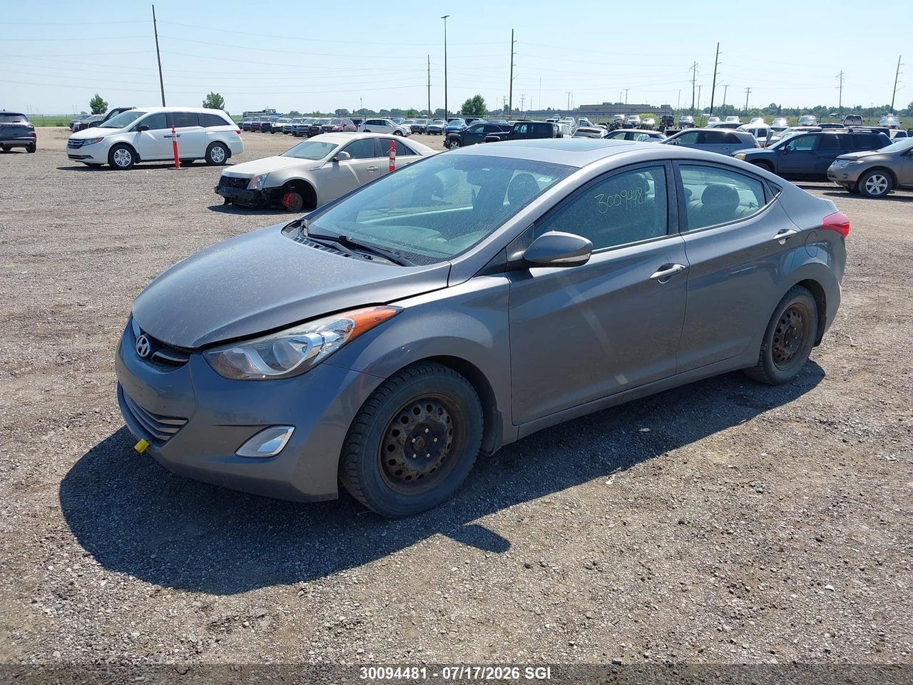 2011 HYUNDAI ELANTRA GLS/LIMITED thumbnail 3