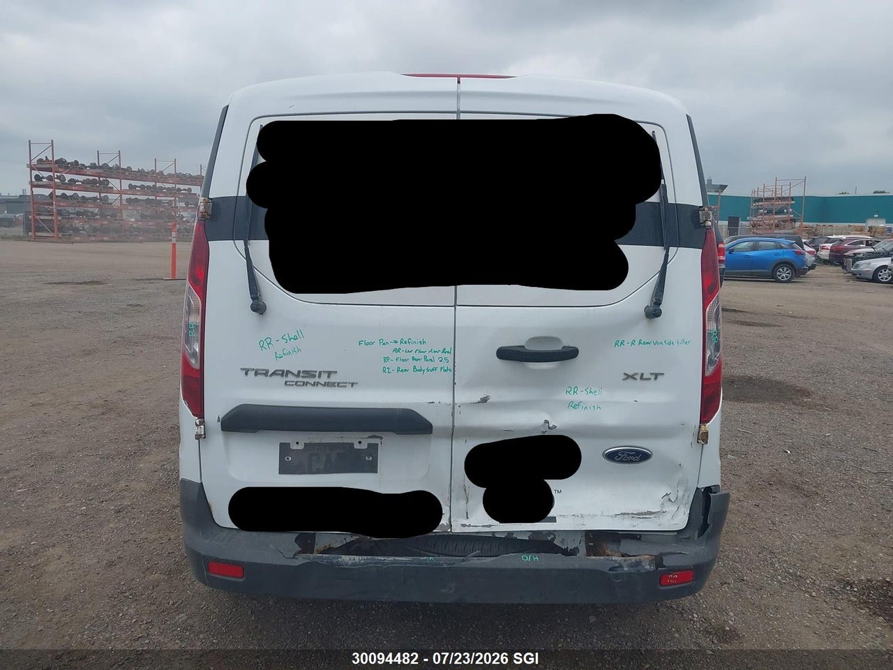 2017 FORD TRANSIT CONNECT XLT thumbnail 7