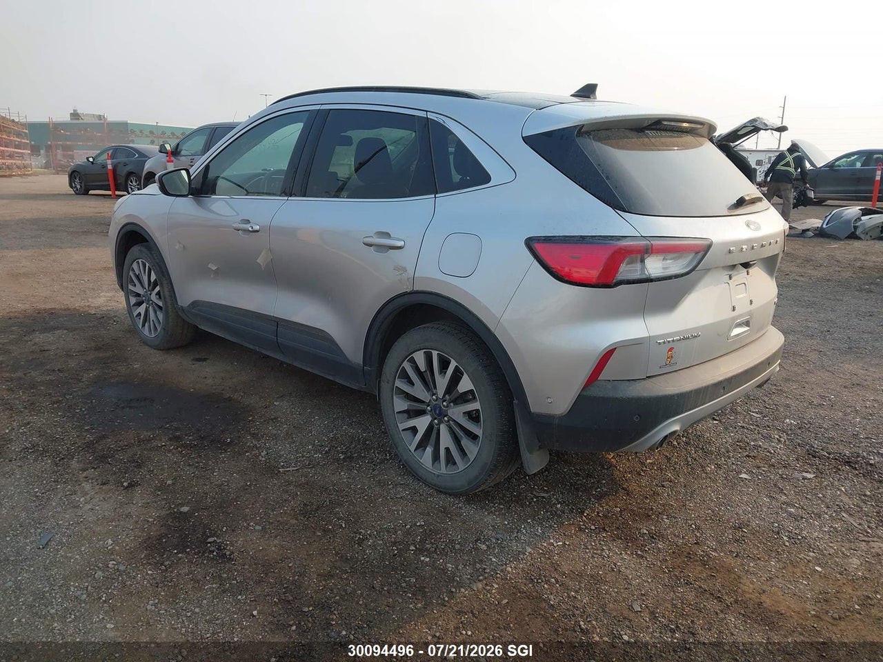 2020 FORD ESCAPE TITANIUM thumbnail 4