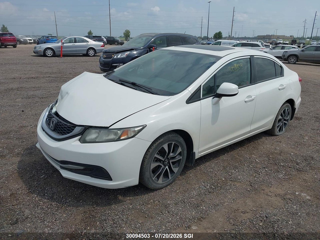 2013 HONDA CIVIC LX thumbnail 3
