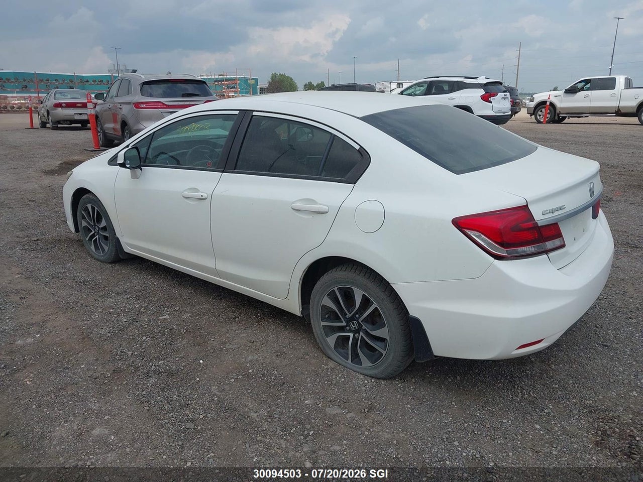 2013 HONDA CIVIC LX thumbnail 4