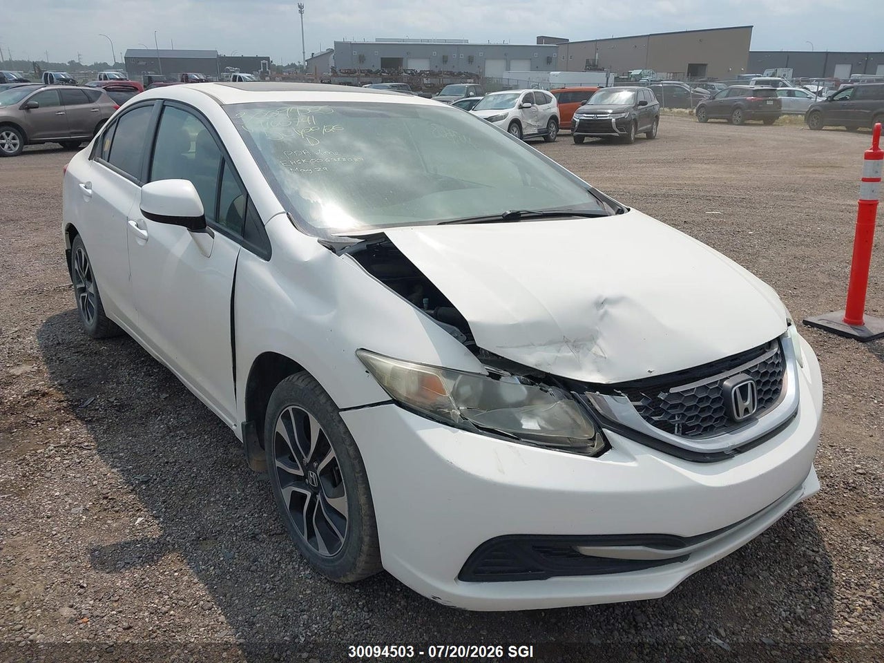2013 HONDA CIVIC LX thumbnail 7