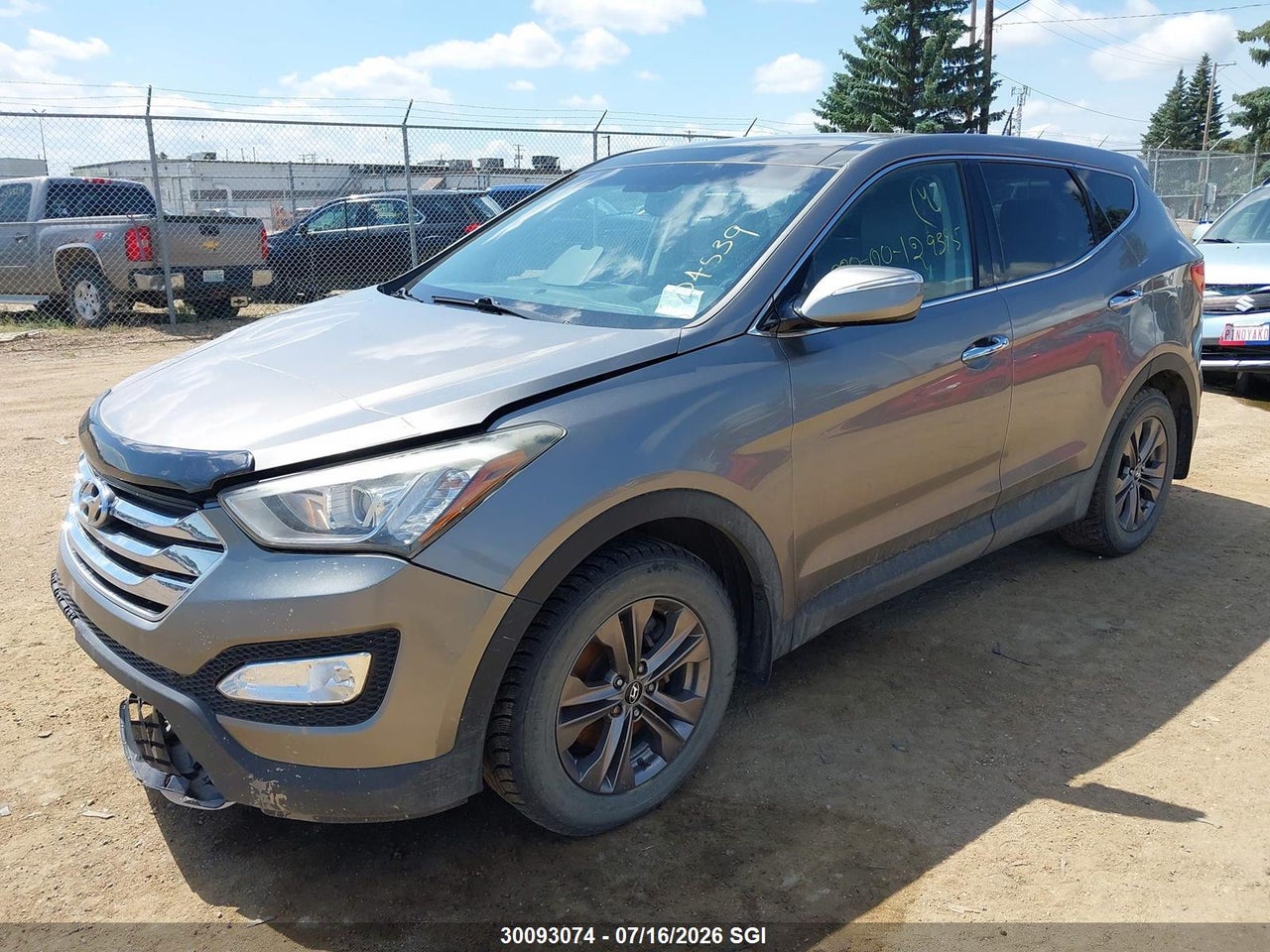 2013 HYUNDAI SANTA FE SPORT 2.4 LUXURY thumbnail 3