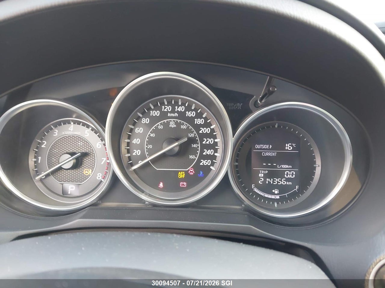 2014 MAZDA 6 GRAND TOURING thumbnail 8