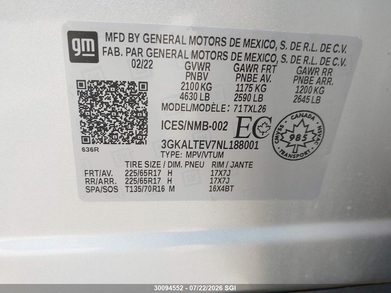 2022 GMC TERRAIN SLE thumbnail 10