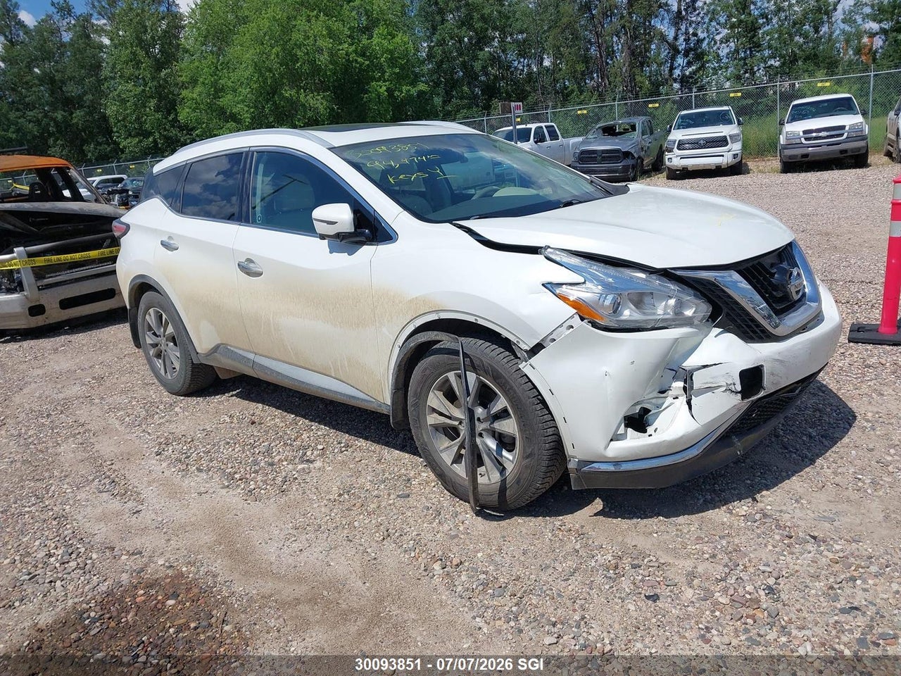 2017 NISSAN MURANO S/SL/SV/PLATINUM thumbnail 2