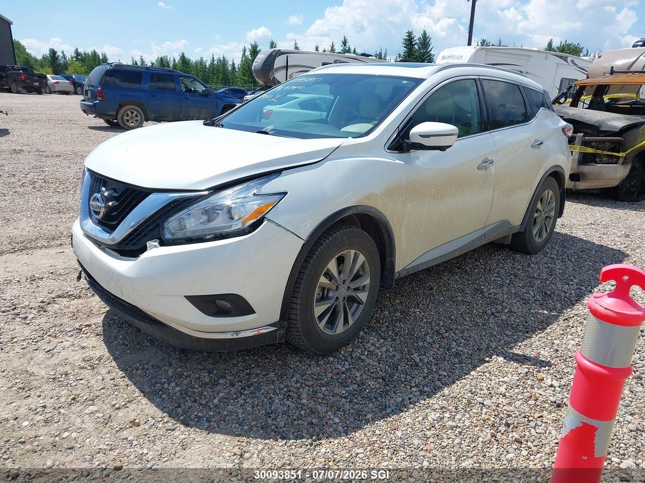 2017 NISSAN MURANO S/SL/SV/PLATINUM thumbnail 3
