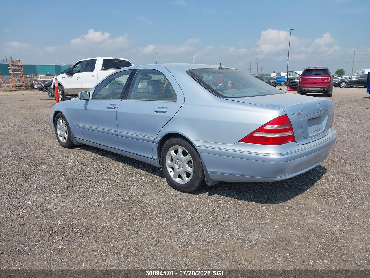 2002 MERCEDES BENZ S 430 thumbnail 4