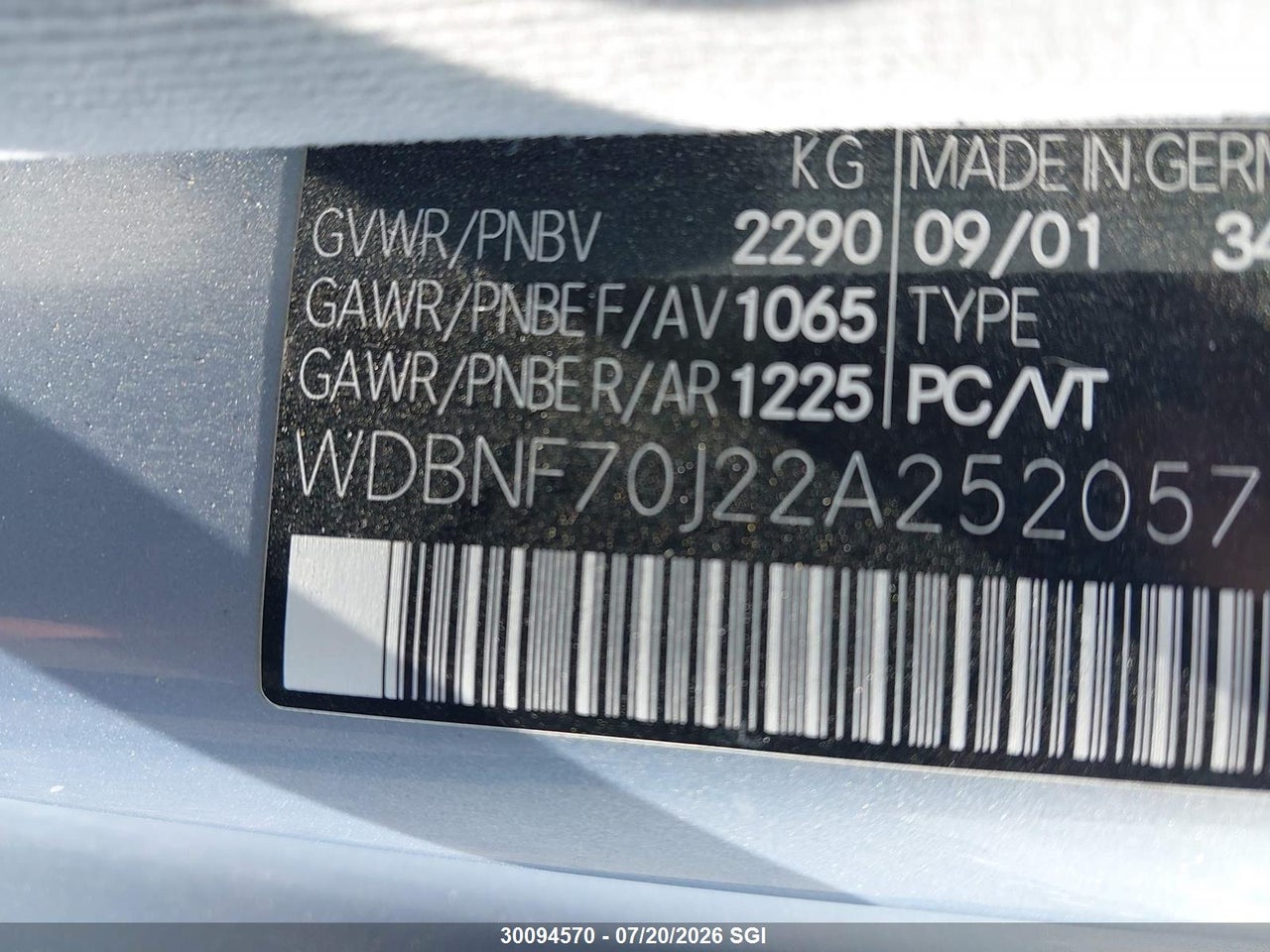 2002 MERCEDES BENZ S 430 thumbnail 10